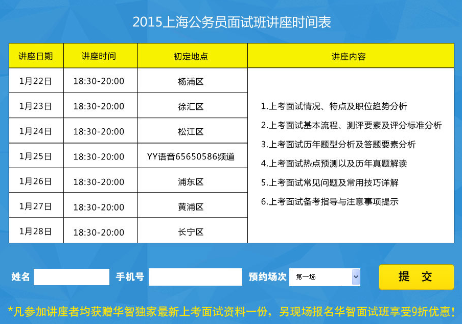 上海公务员考试资格审查材料