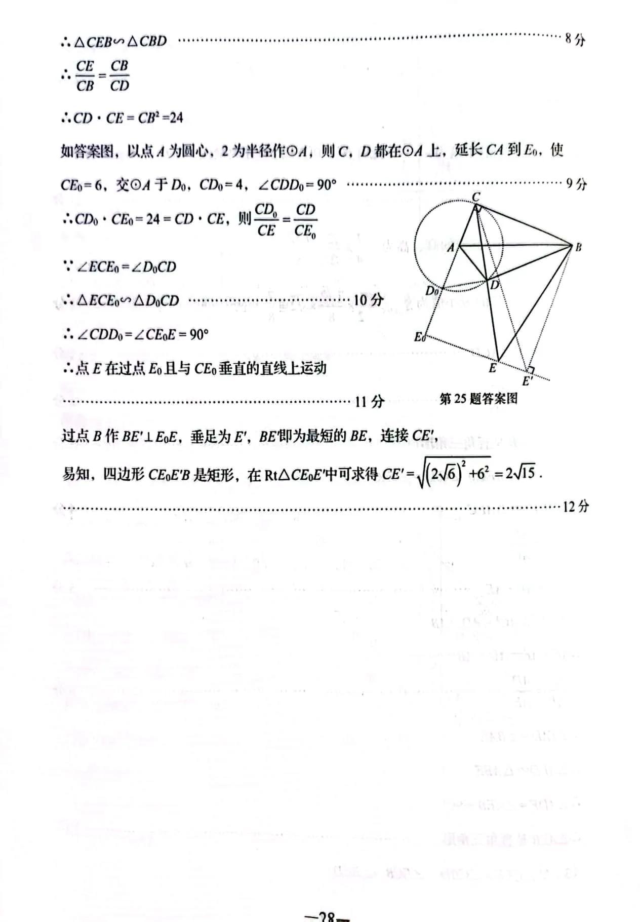 2024下半年事业编考试答案解析