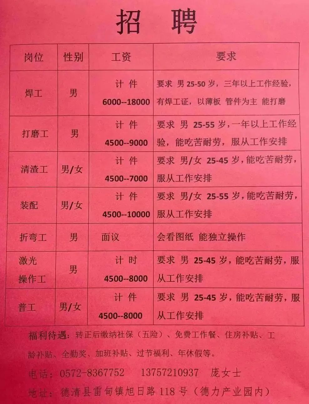 事业单位招聘社区工作人员，报名开始！