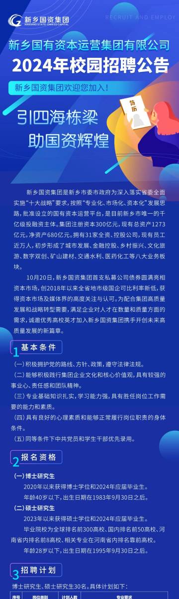 2024国企不限专业招聘